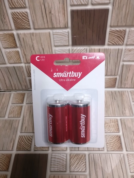 Батарейка   LR14 (SmartBuy)=