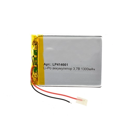 Аккумулятор  Li-Pol  414661 (1300мАч-3.7V) защита (R)