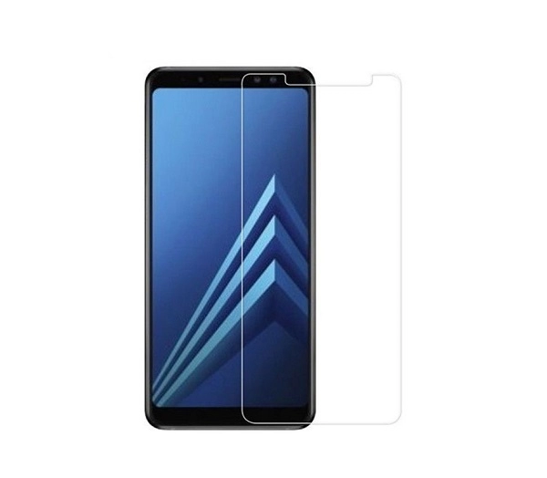 Защитное стекло Samsung A8 Plus (2018) (олеофобное)