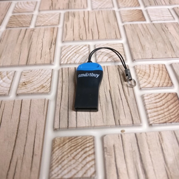 Картридер MicroSD на USB   (007110) «Smartbuy»