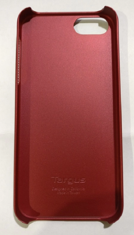 Чехол IPH.5  пластик (Targus) красный, №02841