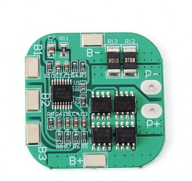 Контроллер заряда +защита  BMS 4S (14,8V-16,8V-20A)