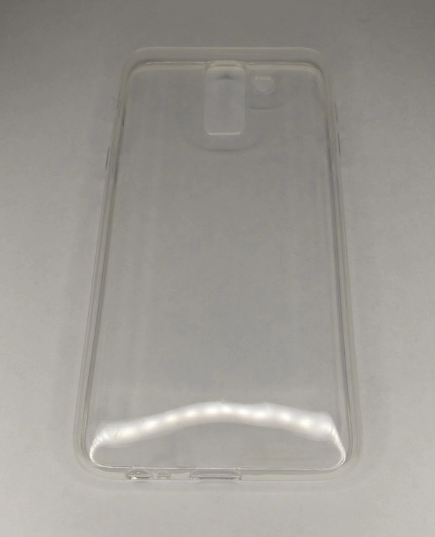 Чехол Samsung J8 2018  силикон плотный 1mm, прозрач.