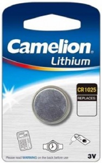 Батарейка дисковая CR1025 (3V)  (Camelion)