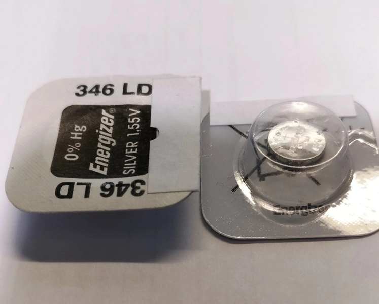 Э/п 346 (SR712)  Energizer Silver Oxide