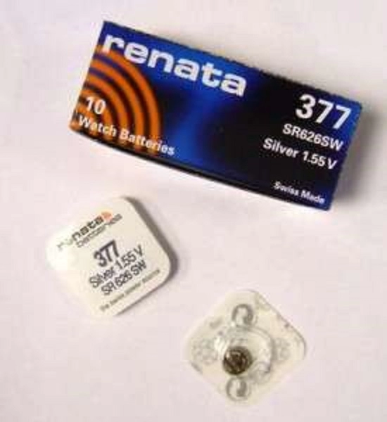 Батарейка  G04 Renata (SR626SW) R377