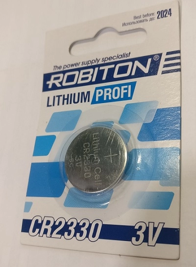 Э/п  CR2330 «Robiton PROFI»
