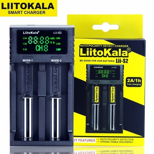 Зарядное аккумуляторов LCD  LiitoKala (Lii-S2)