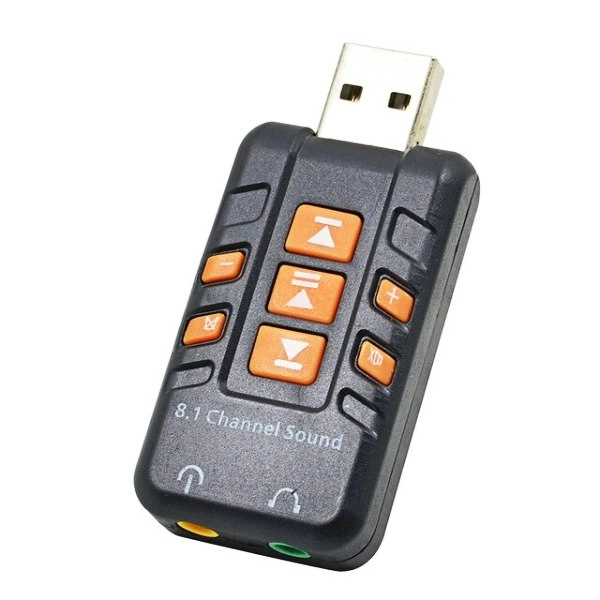 Звуковая карта USB  для ПК (8.1) (00810)