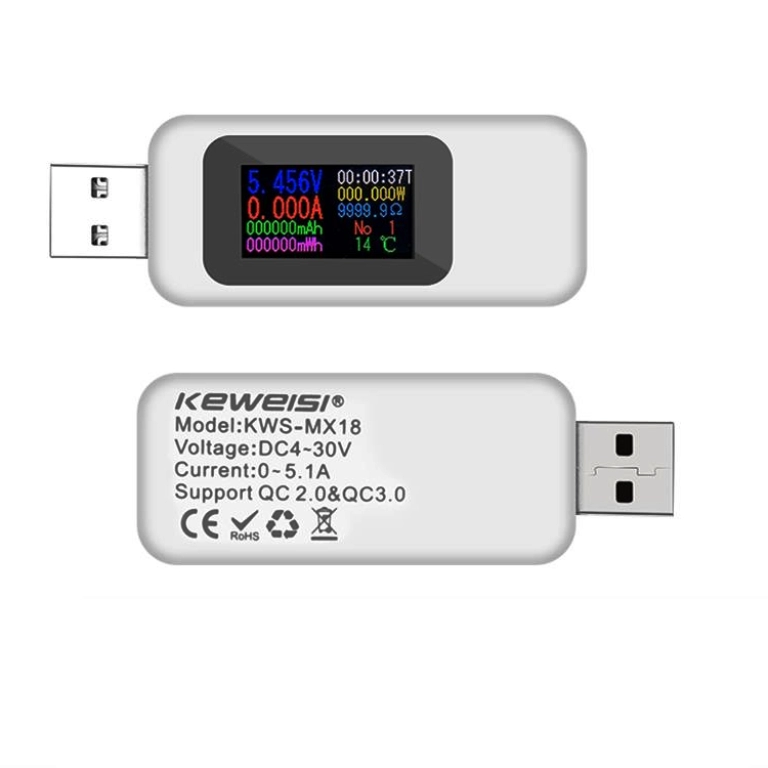 USB тестер KEWEISI  KWS MX-18