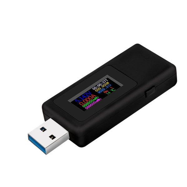 USB тестер KEWEISI KWS-MX19 (Черный).