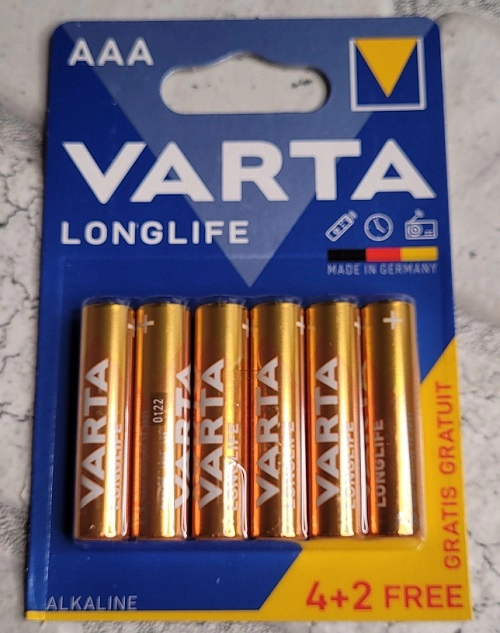 Батарейка   ААА/ LR03 (Varta)