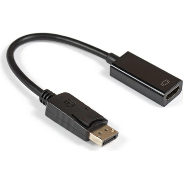 Переходник (штекер Displayport — гнездо HDMI)15см(VW58)