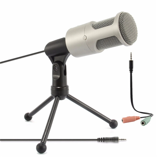 Микрофон конденсаторный  для ПК (3.5 мм)(CS06)