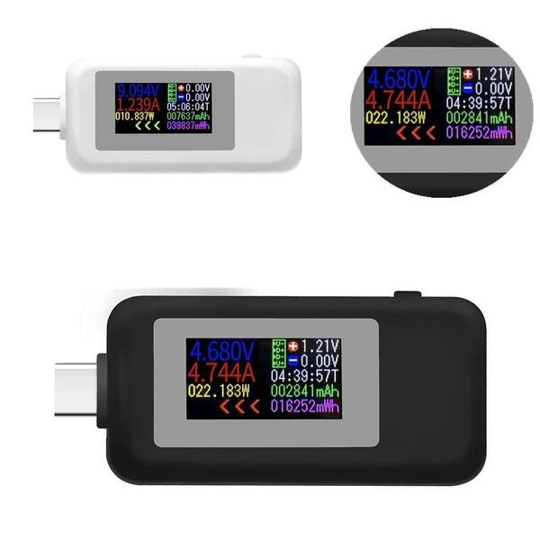 USB тестер KEWEISI KWS-MX1902C (Черный)=