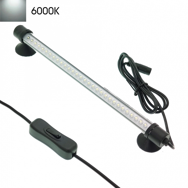 Лампа для аквариума  (280мм-6000К-Белый) (DP02)