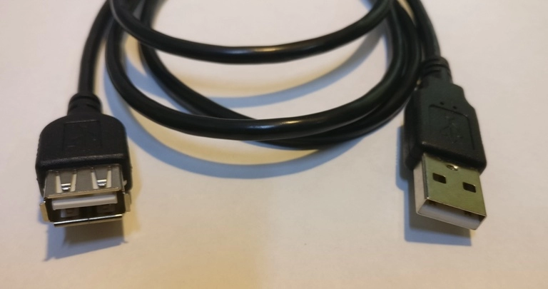 USB удлинитель (штекер-гнездо) -1метр  (U510)