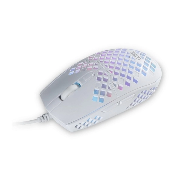 Мышь игровая с подсветкой RGB , DPI3200 (Lure) Белая
