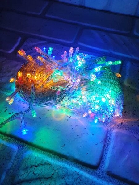 Гирлянда LED  RGB 20метров (200 ламп) (G01)